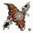 2004 on the knuckles tattoo design idea