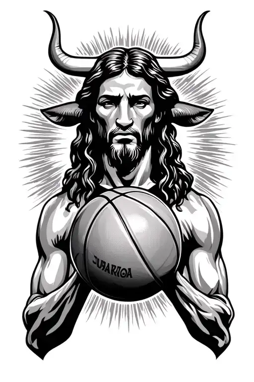 Taurus, basketball, Florida, Jesus, sunshine, faith, motivation, strength, beast mode, love tattoo design idea