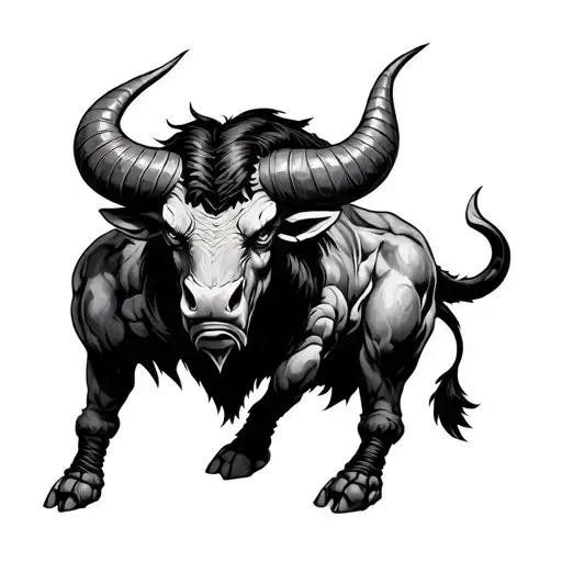 Minotaur tattoo design idea