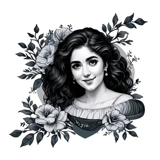 Memorial Mom tattoo design idea