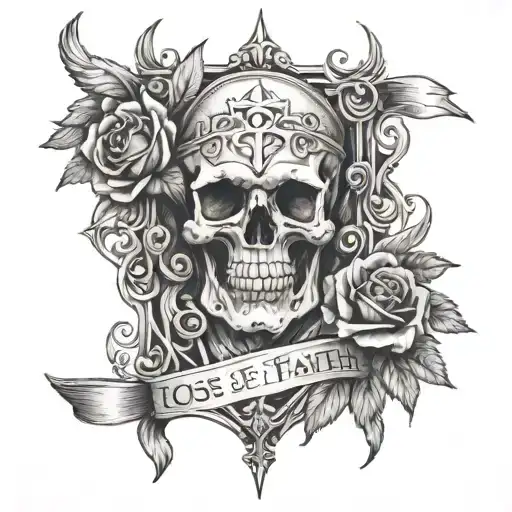 Don't Lose Faith God Wills tattoo design idea