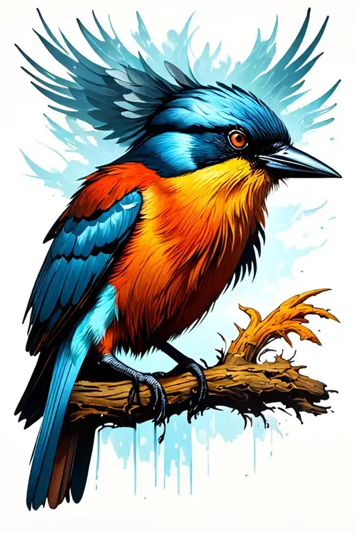 the shrike from Hyperion tattoo design idea