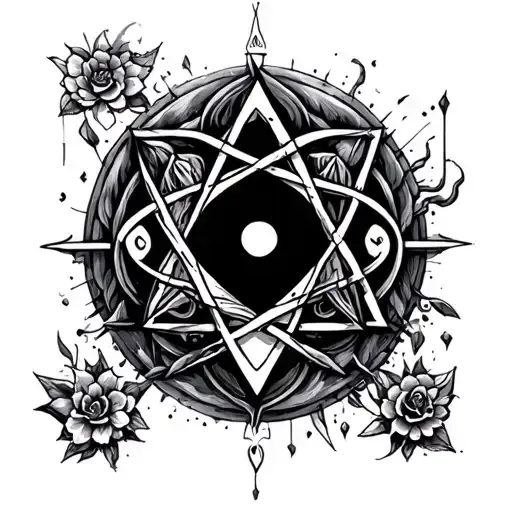 Kabbalah tattoo design idea