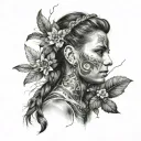 Brazil tattoo design idea