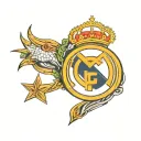 real madrid logo tattoo design idea