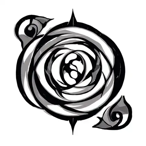 Bnwo, QOS symbol tattoo design idea