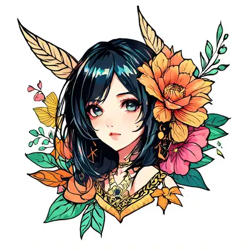 3 Inch tattoo design idea