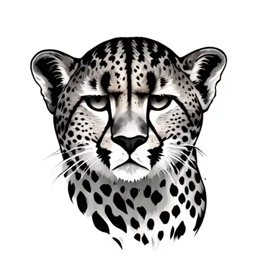 Cheetah Print tattoo design idea