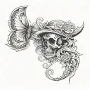 Omerta tattoo design idea