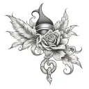 Omerta tattoo design idea