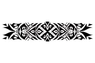 slavic tribal patterns tattoo design idea