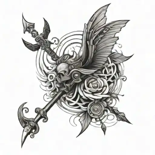 axis tattoo design idea