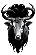 taurus tattoo design idea