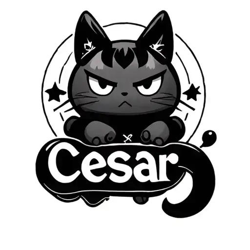 "Cesar" Kuromi and badtzmaru tattoo design idea