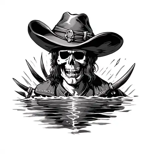 Straw Hat Pirates tattoo design idea