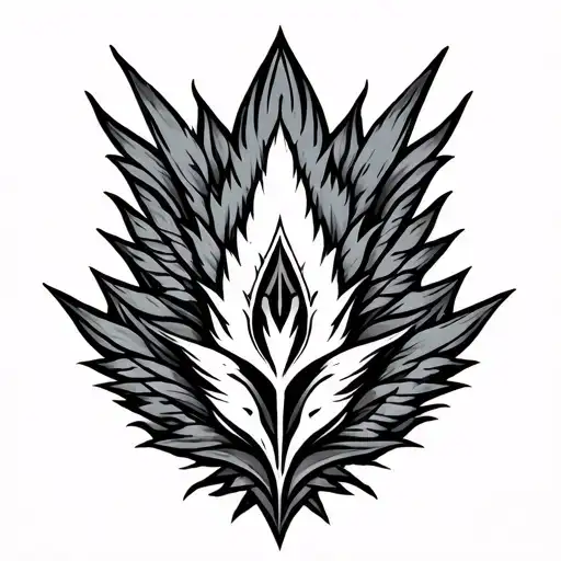 Arrowhead tattoo design idea