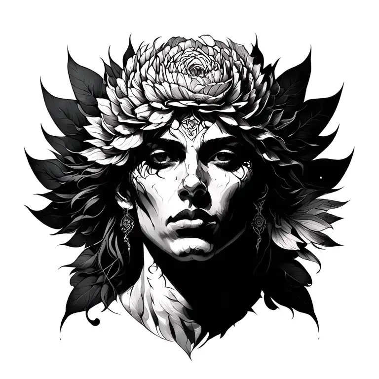 Ego kai ambition tattoo design idea