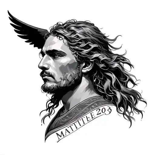 Matthew 28 20 tattoo design idea