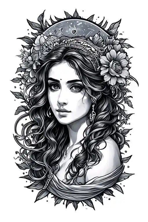 Lonnie, Aquarius, San Jose past life tattoo design tattoo design idea