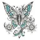 Surbhi tattoo design idea