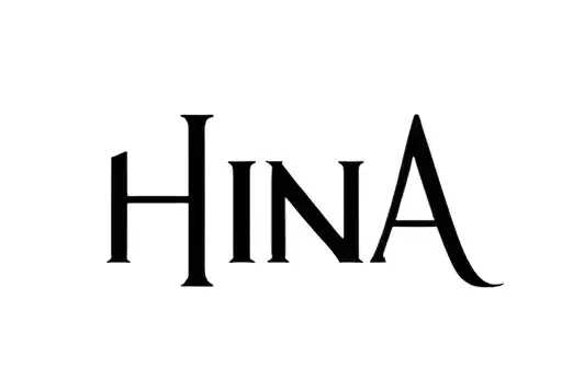 "HINA" tattoo design idea