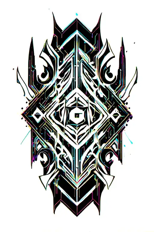 viking tribal tattoo tattoo design idea