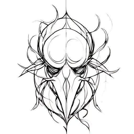 Nipple tattoo design idea