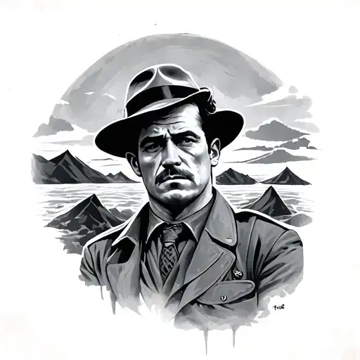 Walter Mitty tattoo design idea