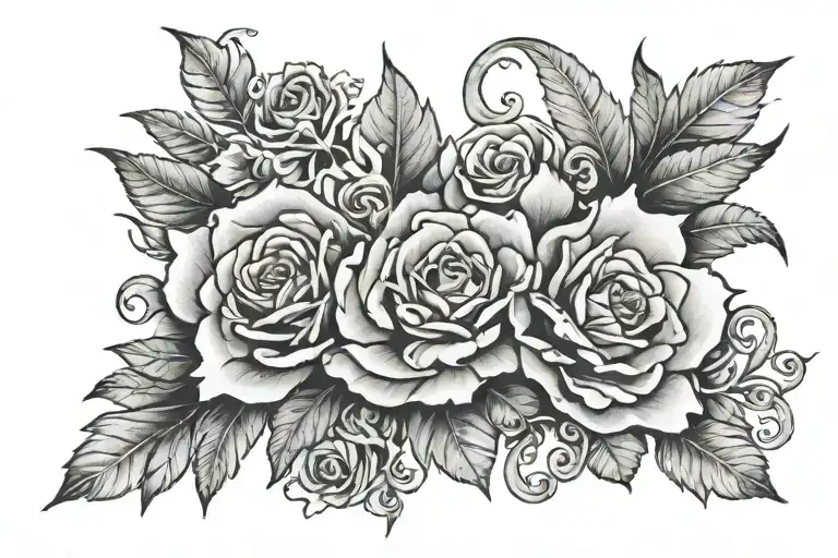 date 15 12 and 143 hidden tattoo design idea