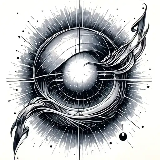 Quantum Physics tattoo design idea