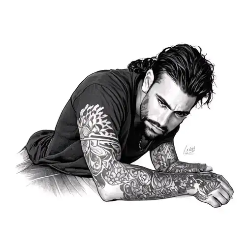 Glenn, 18 April 1995, me tattoo design idea