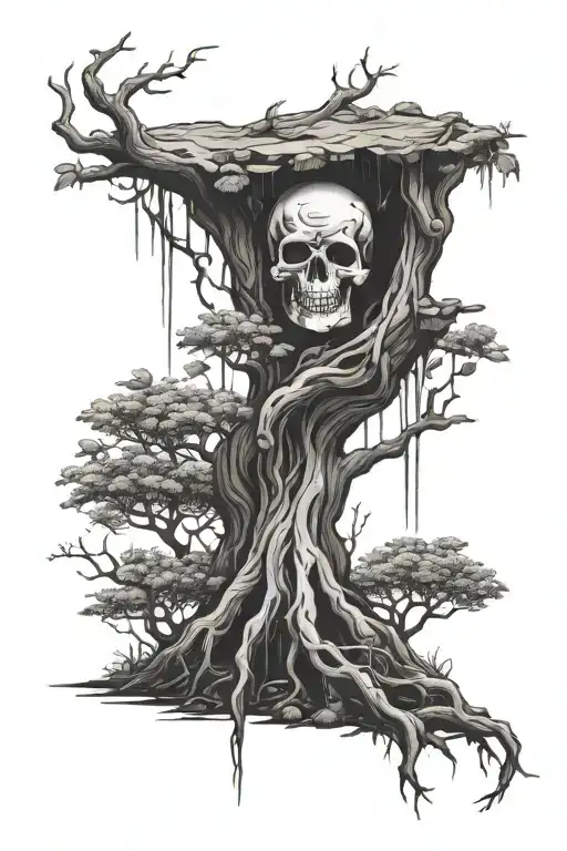 Poison Tree tattoo design idea