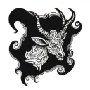 baphomet tattoo design idea