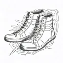 with your feet on the air and your head on the ground tattoo design idea