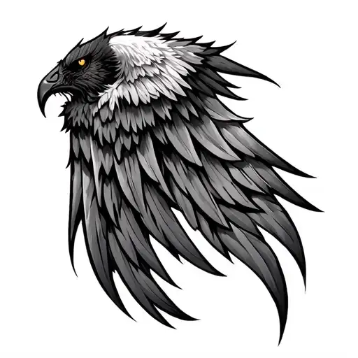 Fourth Wing tattoo design idea