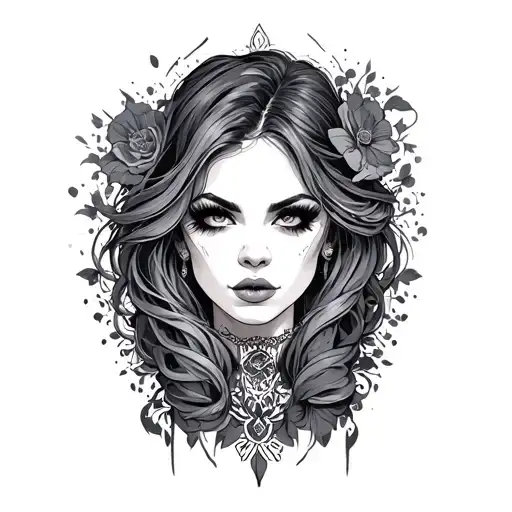 Sluty tattoo design idea