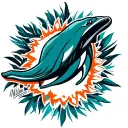 Miami Dolphins tattoo design idea