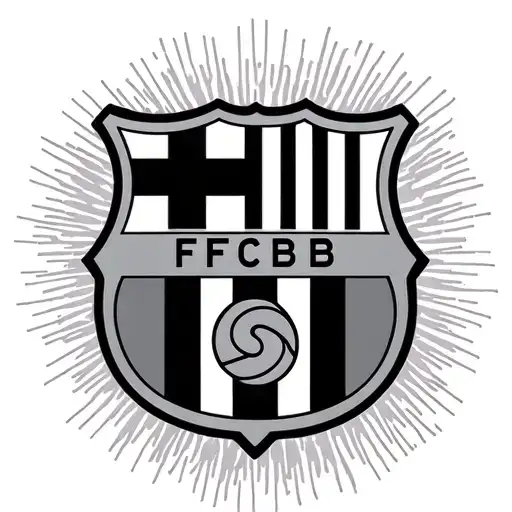 barcelona logo tattoo design idea