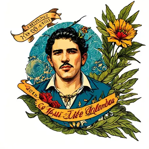 oscar, aquarius, 35 years old, colombia Santander tattoo design idea