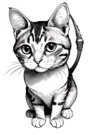 Schrodingers Cat tattoo design idea