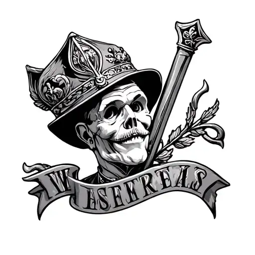 mason shriners tattoo design idea