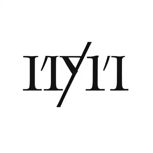 1971 Roman Numerals tattoo design idea