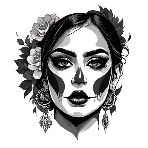 chola tattoo design idea
