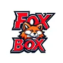 "Fox Box" "Fox Box" "Fox Box" Mechanical Fox Box logo tattoo design idea