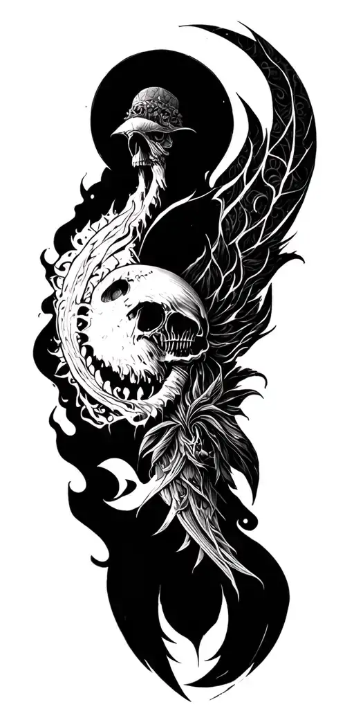 14-14 exodus tattoo design idea