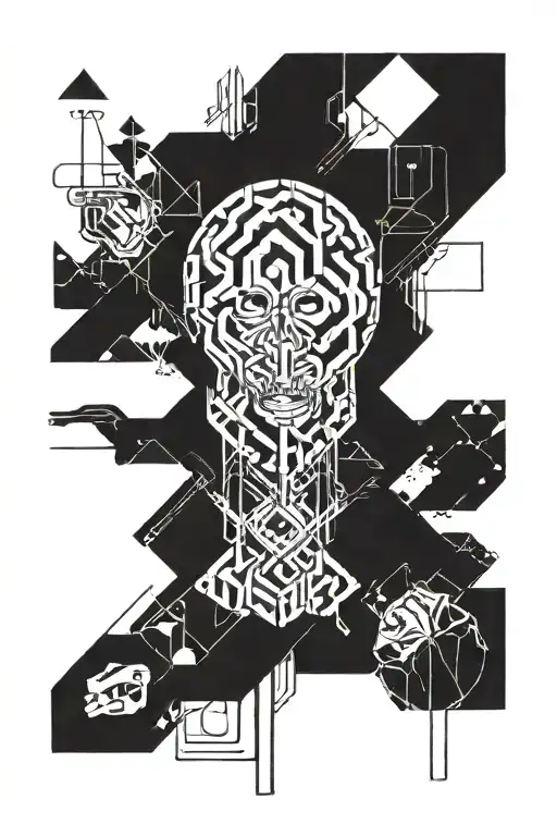 Suicide Boys Radical Suicide album cover tattoo design idea