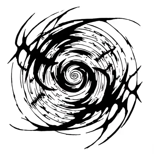 curse mark from Naruto tattoo design idea