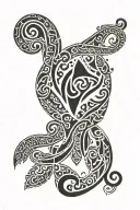 Ancient Iran tattoo design idea