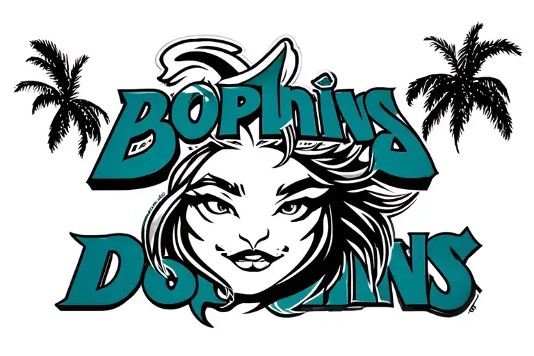 Tattoo full leg sleeve from knew the down Miami dolphins logoLion face Pin girlName Ruben Name bonnetName jaycobN tattoo design idea