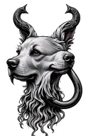 Sheppard hook tattoo design idea